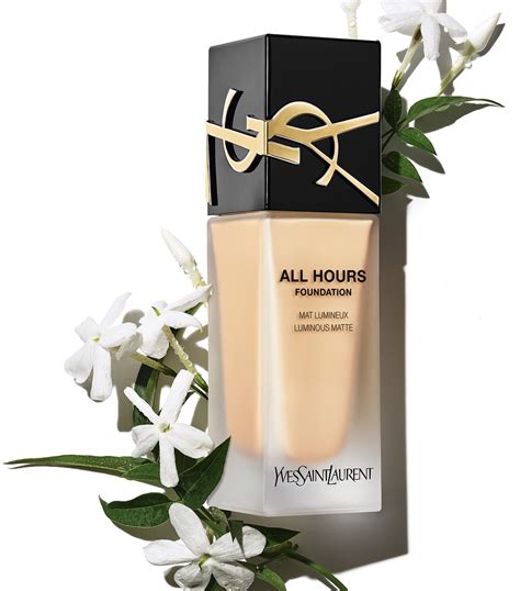 ysl all hours concealer shades|ysl all hours foundation size.